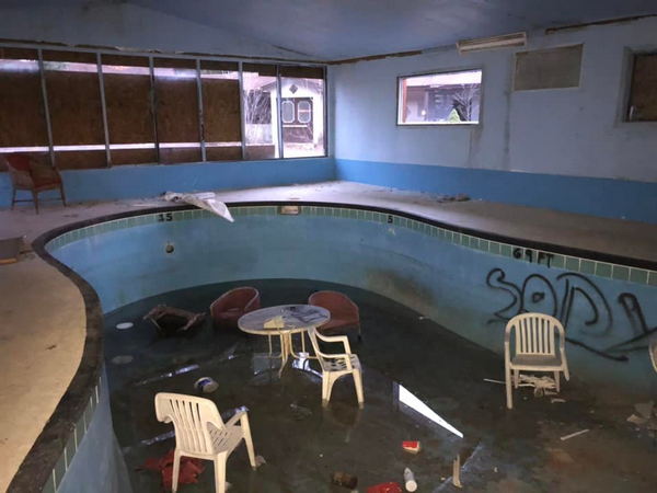 Hospitality House Motel (Marshall Motel) - From Isaac C Livermore On Facebook (newer photo)
